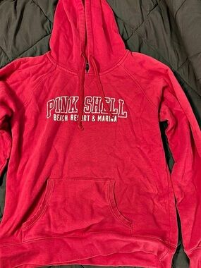 Champion Super Stretch Pullover Hoodie in Pink Size Medium